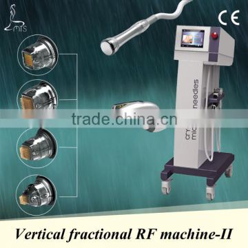 Fractional sleek, streamlined unit, aluminum connectors design, for fce lift and wrinkle removal