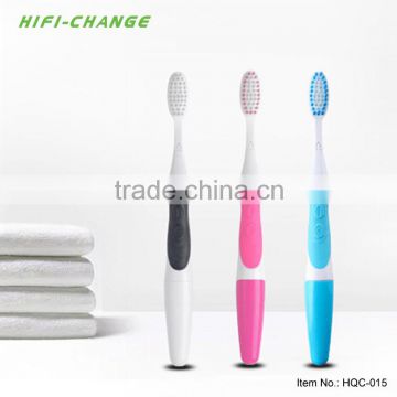 Portable Electric with replacement toothbrush head HQC-015