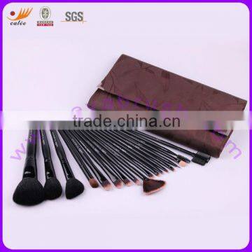 Professional Brush Set in 18pcs with Natural hair and Nylon hair