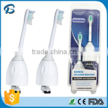 Chinese products wholesalee electric toothbrush with replacement brush head E series HX7001, HX7002 for Philips