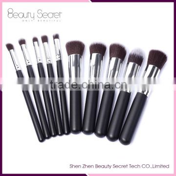 private label makeup brush set brush set professional 10pcs/set with multi colors