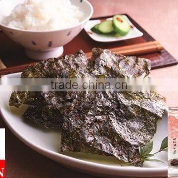High quality and Delicious Roasted dried seaweed , Japanese food , spicy cod roe flavor
