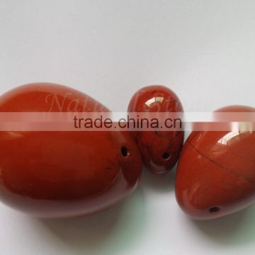 Chinese traditional red jasper stone,plevic murcel exercise tool, natural gemstone crafts,jade eggs