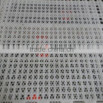 Plastic flat net for poultry