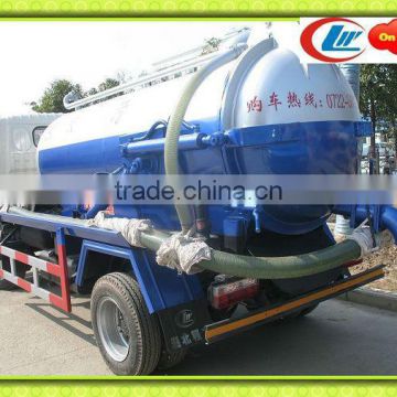 DongFeng mini vacuum truck, sewage tanker truck,vacuum sewage suction truck