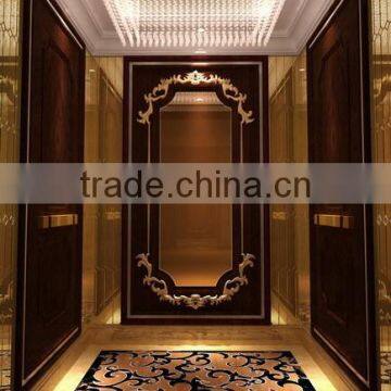 Professional Interior Stainless Steel Elevator Cabin Decoration