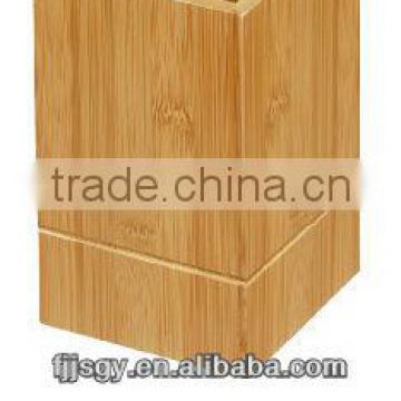 eco-friendly bamboo tableware canister/holder