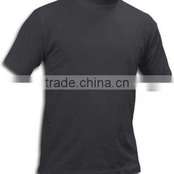 basic short sleeve cotton blank t-shirt