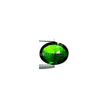 Oval Green Natural Chrome Diopside 97mm For Diopside Rings