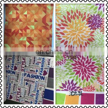 Modern design printing 600D fabric for bags