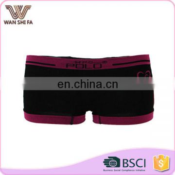 Simple design quick dry classy nylon wholesale woman boxer panty