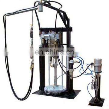 Best sales tempered glass  making equipment rubber spreading machine