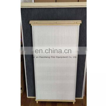 Pleated Polyester Filter, Air High Efficiency Particulate Filter, Industrial Dust Air Filter