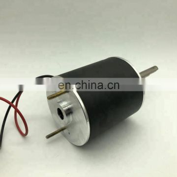 76mm 3'' Dc Brushed Motor 12 volt used for Tennis Ball Machine 4500rpm 250mNm