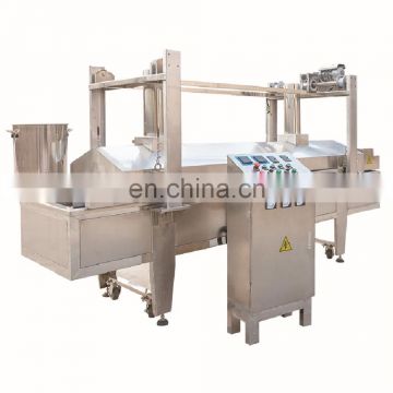 Automatic Fish Chicken Pork Skin Plantain Banana Chips Deep Fryer Production Line Conveyor Belt Frying Machine