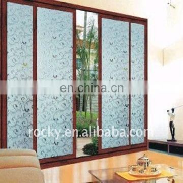 8MM 10MMM DEEP ACID FROSTED SLIDING WINDOW AND DOOR GLASS