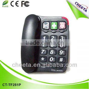 memory big digit telephone for old people