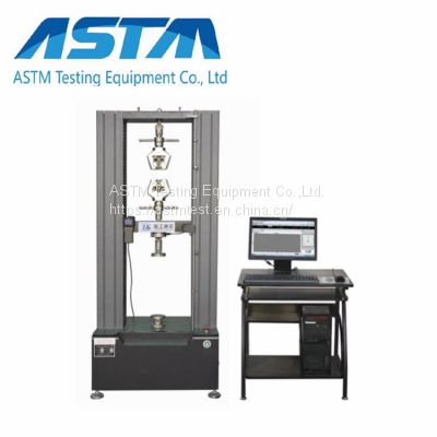 PVC Leather Tensile Tester PET Packing Belt Tensile Tester CMT-50 Elongation at yield point testing machine on UTM load frame