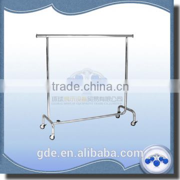 Metal chrome adjustable commercial garment rack