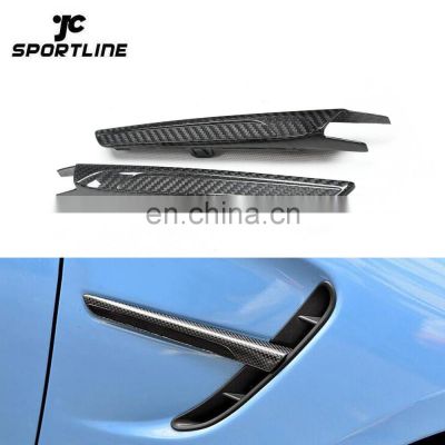 Direct Replacement ABS+Carbon Fiber M3 M4 Front Fender Vents for BMW F80 M3 F82 M4 15-16
