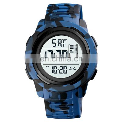 Newest Skmei 1731 Dual Time 50m Waterproof Digital Watches Men Sport Countdown