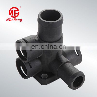 Engine Coolant Thermostat Housing For VW SCIROCCO GOLF AUDI COUPE Water Flange 037121132B 037121133B