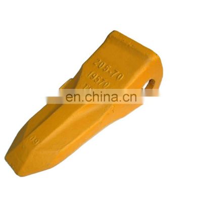Factory Wholesale Excavator Painted Alloy Steel Tooth Point Bucket Tooth