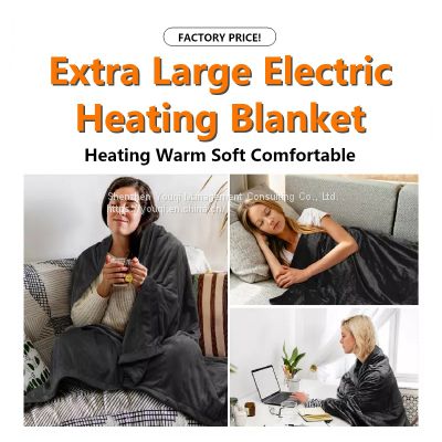 Custom Ultra Soft Electric Blanket/ Fast Heating Electric Blanket/ Livingroom Electric Blanket/