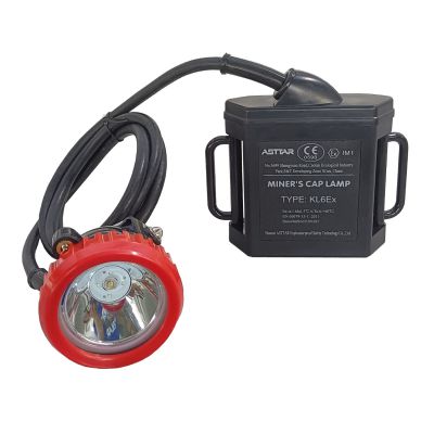 Exploison-proof intrinsically safe ATEX certified LED rechargeable headlamp miner safety helmet lamp