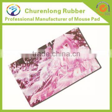 Made in China gaming Eco-friendly Rubber large gaming mouse mat