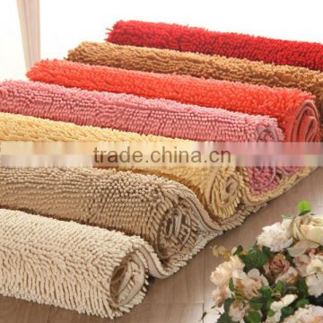 2016 super fashion chenille shaggy bath mats
