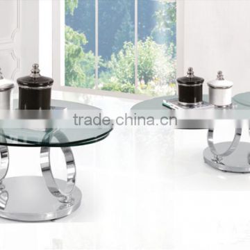 Popular modern glass coffee table