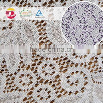 wholesale cheap 100 poly multi color guipure bulk lace embroidery fabric with holes for garment