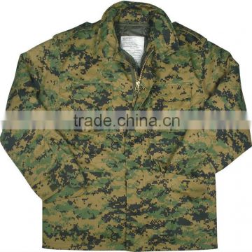 Digital camouflage military M65 Field Jacket