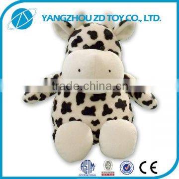 2015 new style lovely wholesale cow teddy bear for kids