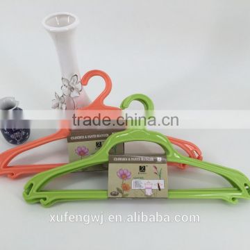 Wholesale Fashion Plastic color hangers Xufeng sale