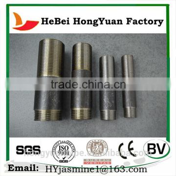 ss400 Q195Half,Full Thread Nipple ,Hebei china factory