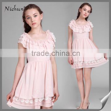 2015 very Cute Fashionable Alibaba Girls Party Dresses