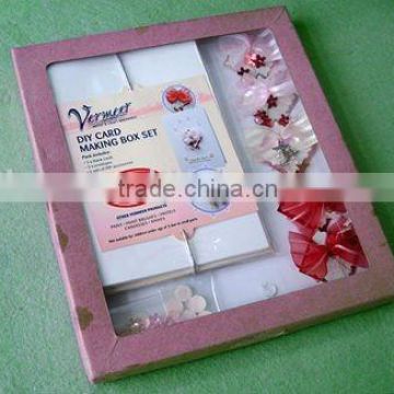 DIY Card making box set /greeting card/ Make your own card/paper card