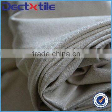 Polyester material and warp suede upholstery fabric faux suede leather fabric