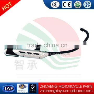 stainless steel flexible pipe tube exhaust for custom motorcycle