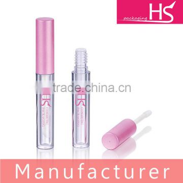 cosmetic round lip gloss tube