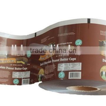 Sachet packaging roll film/food grade plastic film roll/laminated plastic packaging film