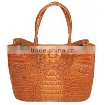 Crocodile leather handbag SCRH-010