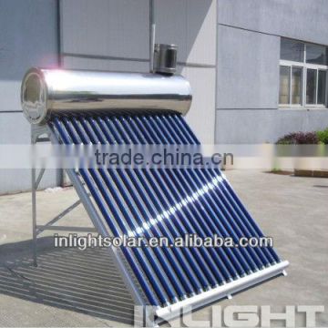 Stainless Steel Copper Coil Solar Water Heaters
