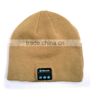 Wholesale Fashion Unisex Fabric Bluetooth Beanie Hat