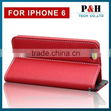 2015 hot sale mobile phone leather python skin case, for iphone 6 leather case, new arrival leather case for iphone6