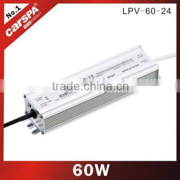 60W Switching Power Supply LED Constant Voltage Waterproof LPV-60-24