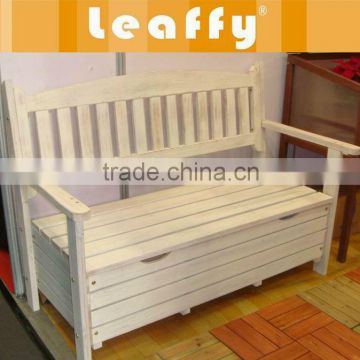 LEAFFY-White Shed Bench
