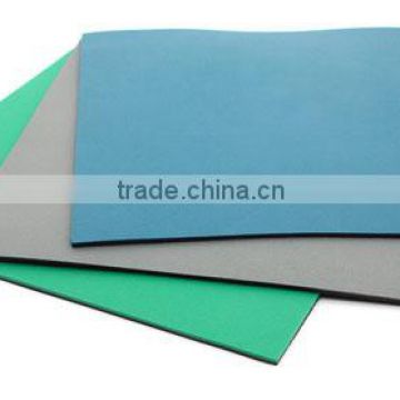 Chemical and Abrasion resistant Non-skid Premium Rubber ESD Mat